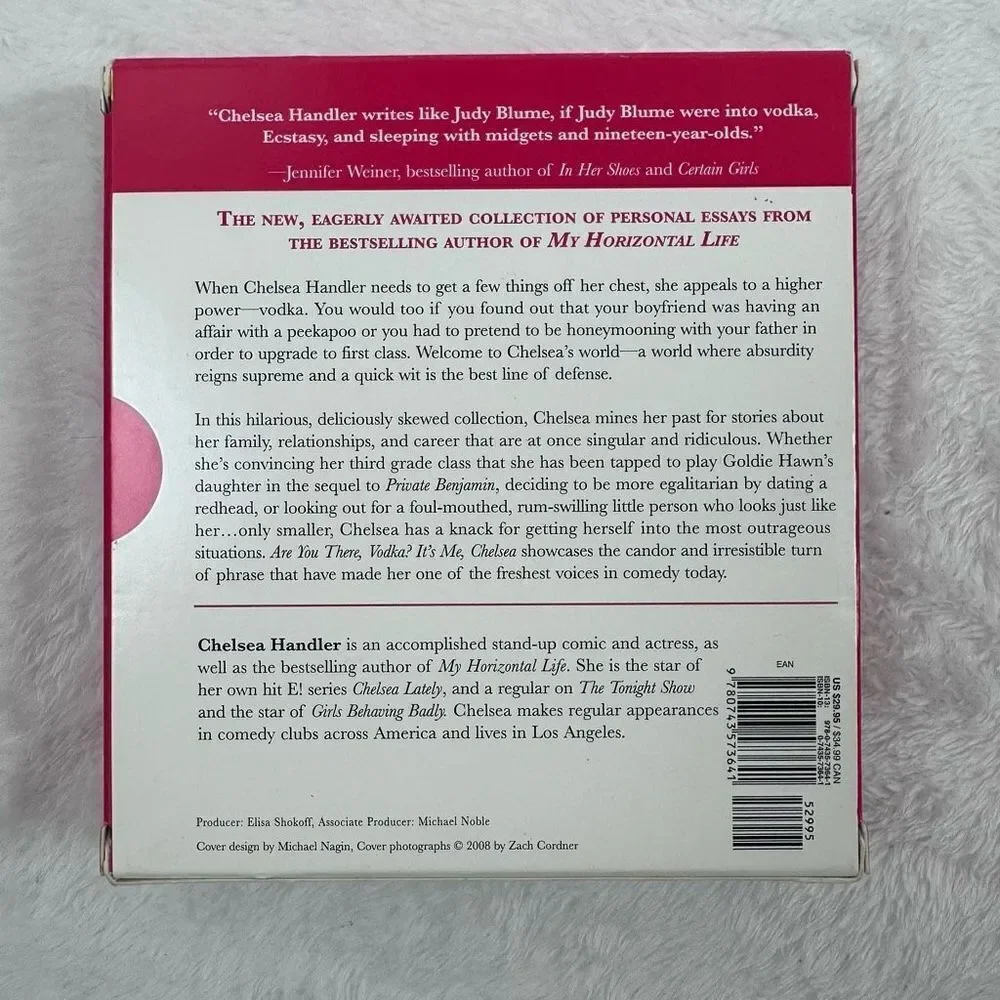 Are You There Vodka,‎ It’s Me Chelsea by Chelsea Handler Stand Up Comic 6 Disc
